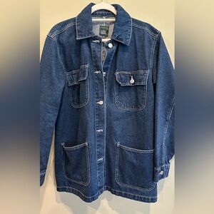 Wild fable denim jacket size small. Vintage look